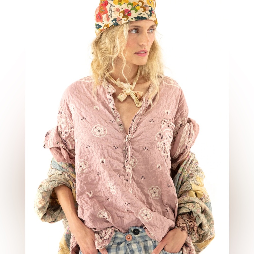 Magnolia Pearl Pink Long Sleeve Top
